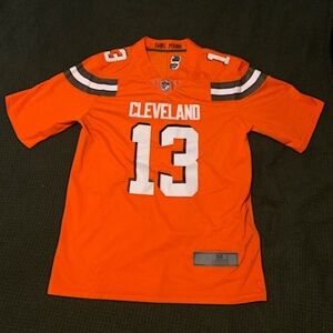 Cleveland Browns #13 NFL Stitched Orange Jersey!